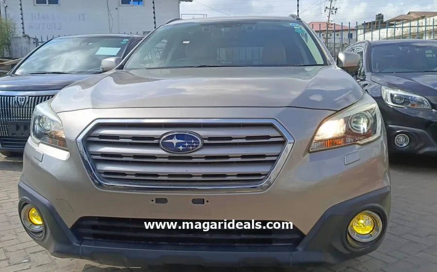 SUBARU OUTBACK  2016 Model Beige leather in Kenya for Sale | Magari Deals