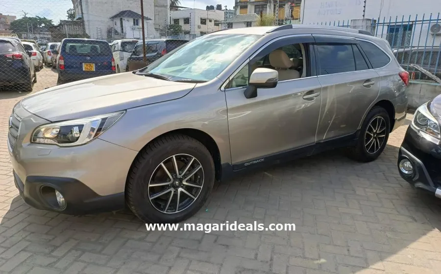 SUBARU OUTBACK  2016 Model Beige leather in Kenya for Sale | Magari Deals